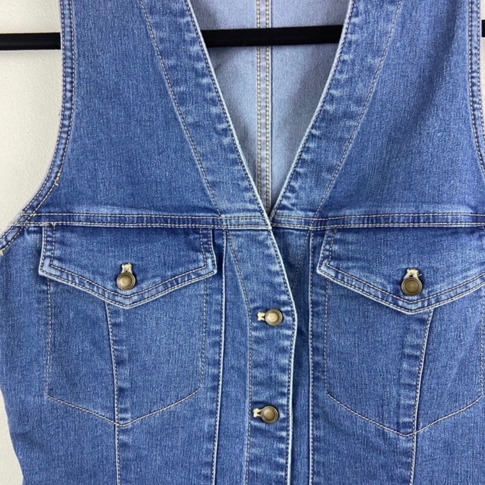 Women’s Free People Denim Dress - Picture 5 of 7